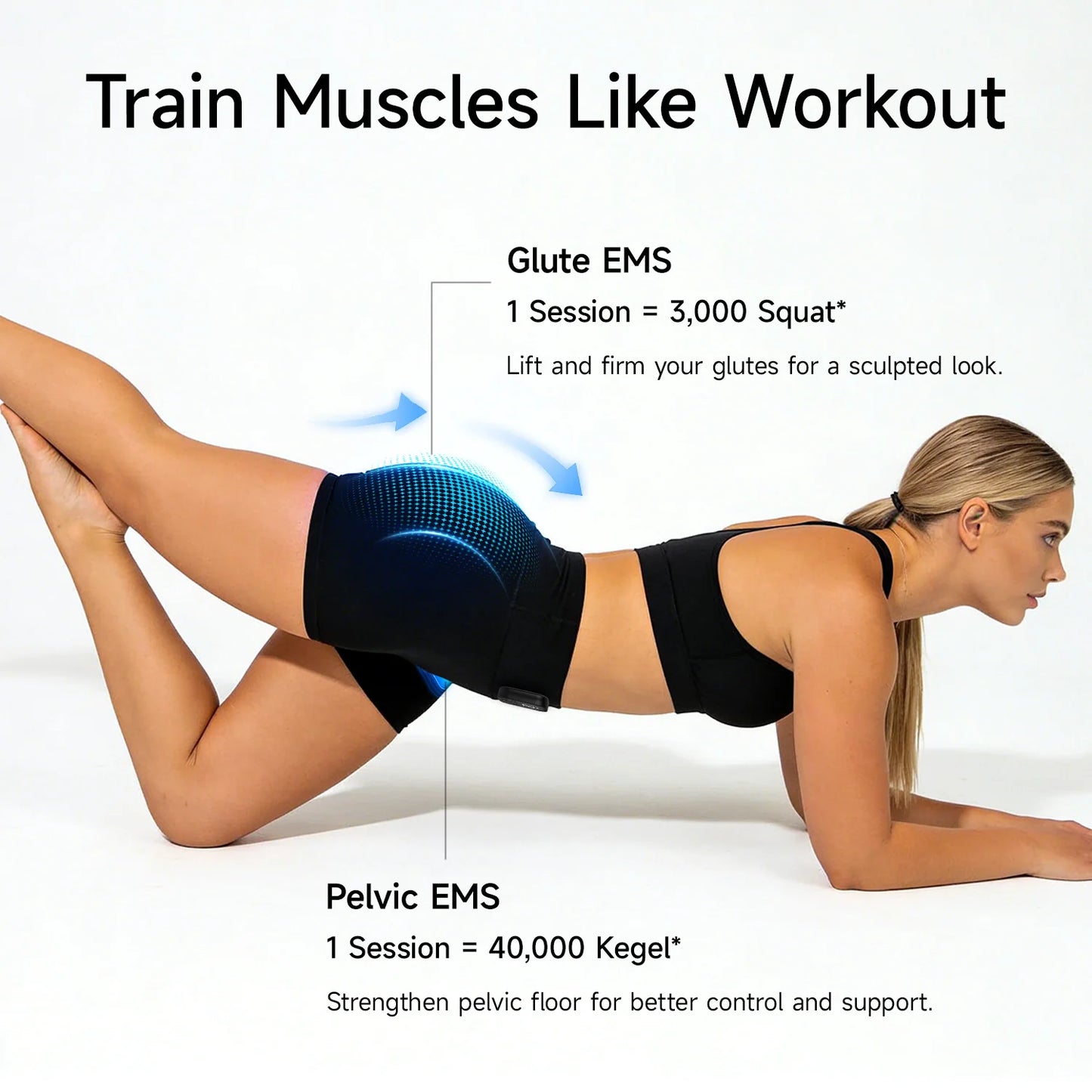 CurvaPulse EMS Toning Shorts